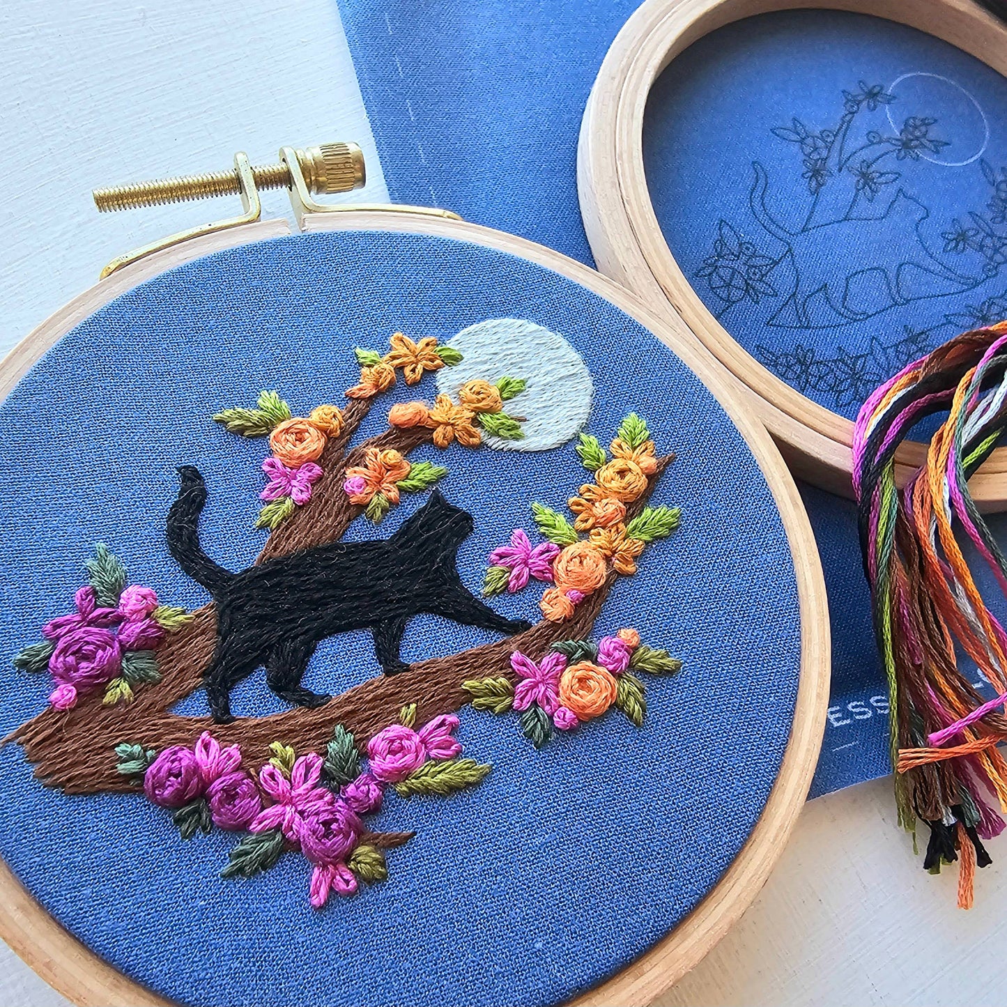 Catwalk Embroidery Kit – A Playful Way to Practice Stitches