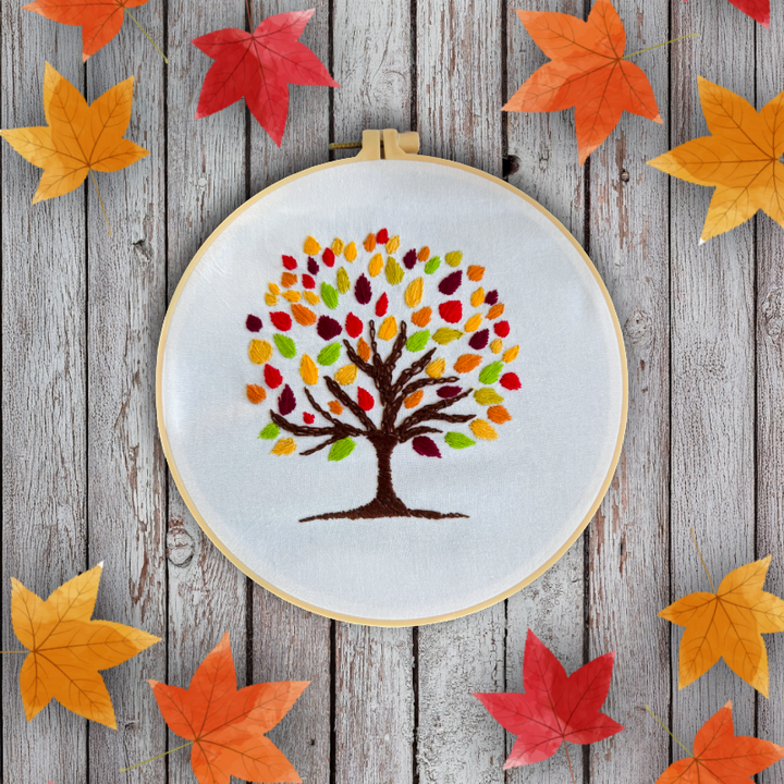 Free Autumn Leaves Embroidery Pattern: A Cozy Beginner Project to Start Today