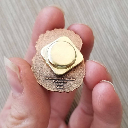 Hedgehog Needle Minder – Magnetic Stitching Companion in Enamel