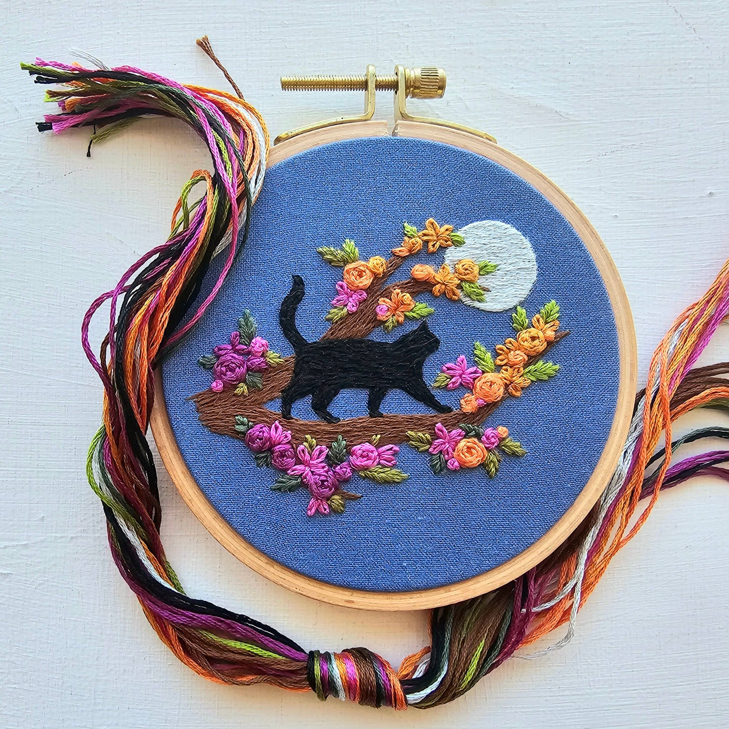 Catwalk Embroidery Kit – A Playful Way to Practice Stitches