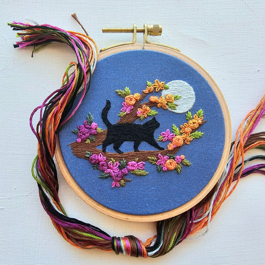 Catwalk Embroidery Kit – A Playful Way to Practice Stitches