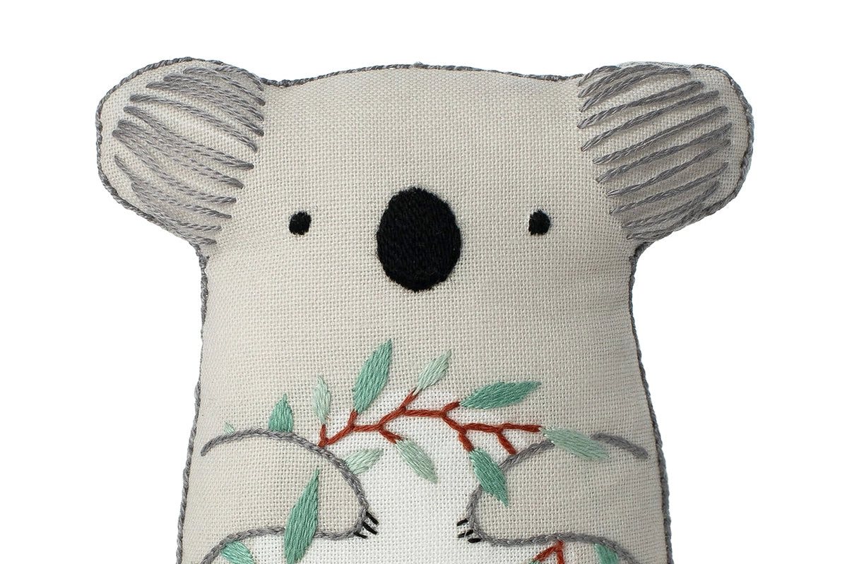 Embroidered Doll Kit - Koala