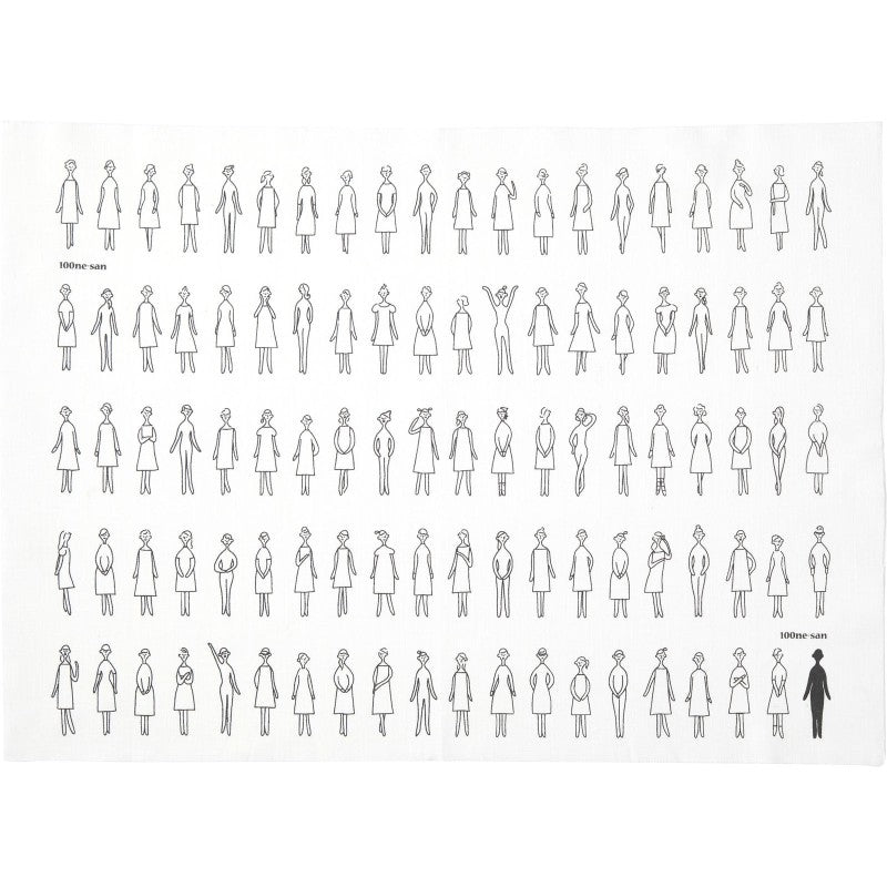 100 Ladies Fabric Sampler (Japanese Embroidery Fabric by Kazue Nakajima)