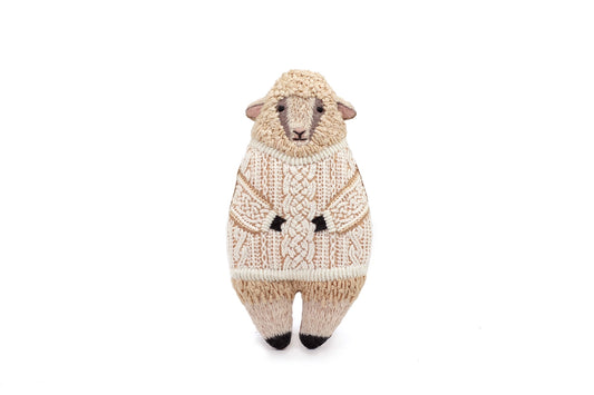 Embroidered Doll Kit - Sheep