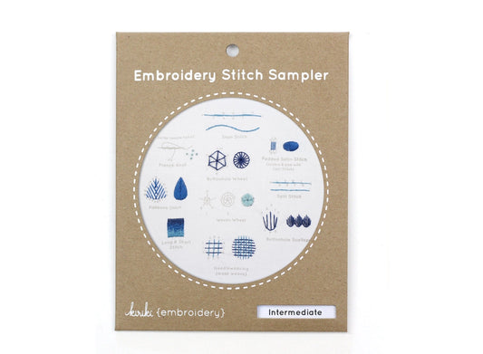Embroidery Stitch Sampler – Intermediate (Refine Your Technique)
